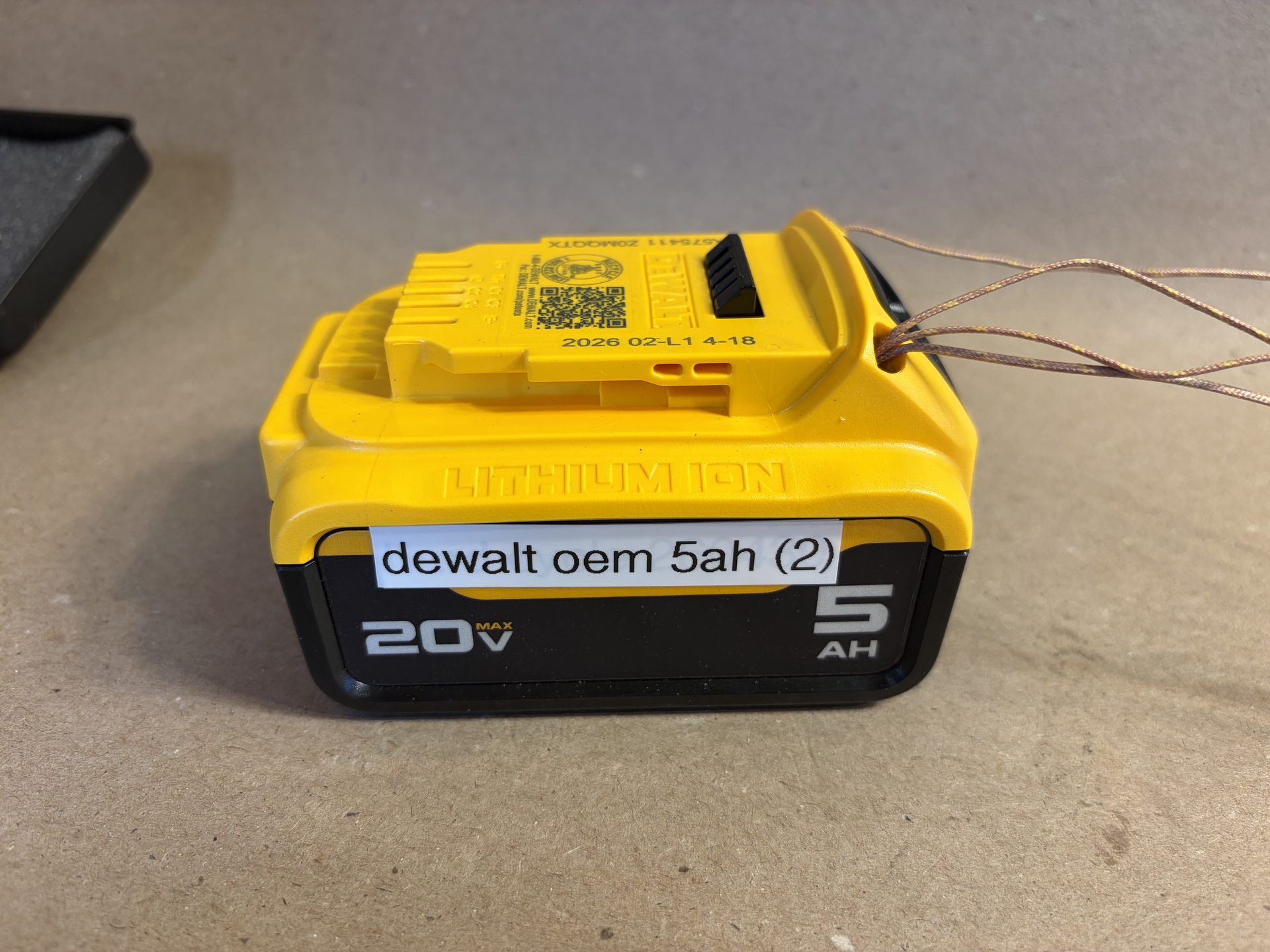 Pack external did not visible melt after failure test