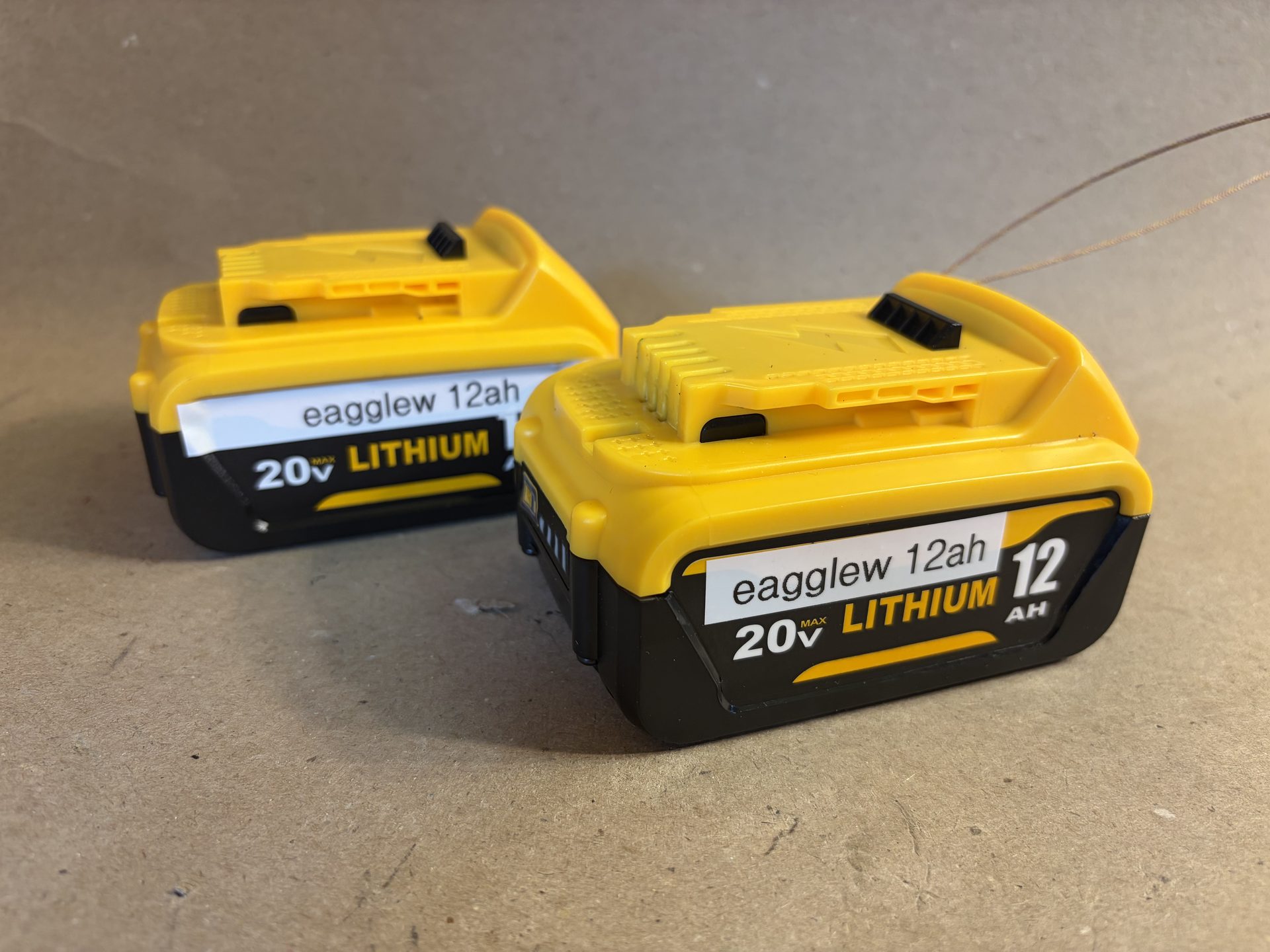 Some pack deformation after performance and failure tests
