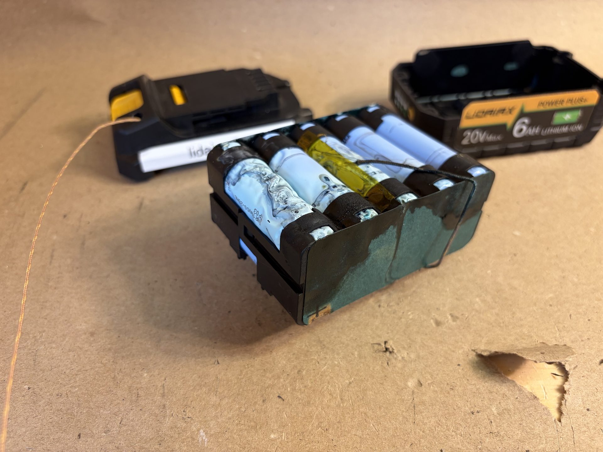 Multiple failed cells after failure test