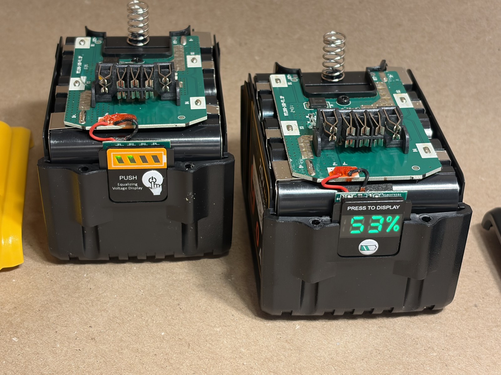The 9 Ah contains a digital battery SOC display that I gathered is accurate