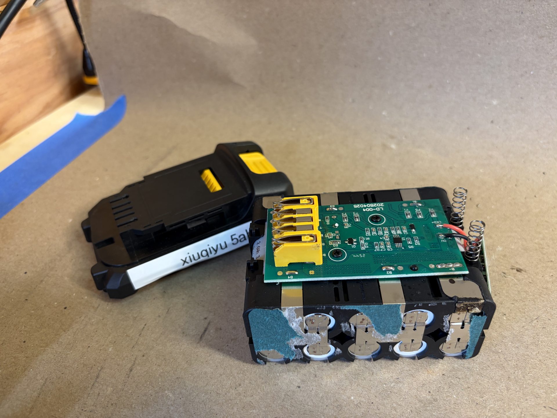 High-quality electrodes, overall great pack construction